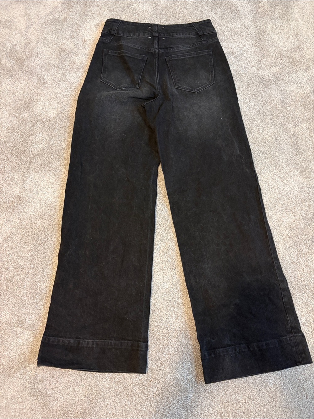 Habitual Black Wide-Leg High-Rise Jeans - Picture 4 of 6